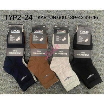 Men's pressure-free socks Cosas TYP2-24