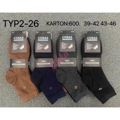Men's pressure-free socks Cosas TYP2-26