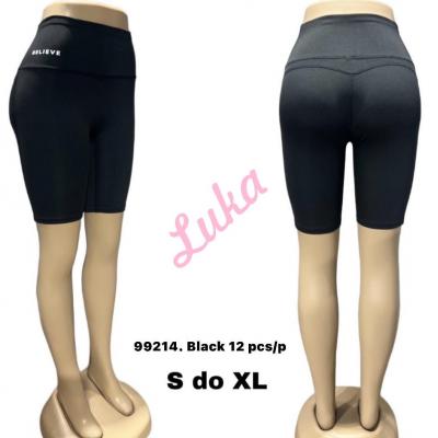 Women's black leggings 99319