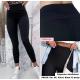 Women's black leggings 8917