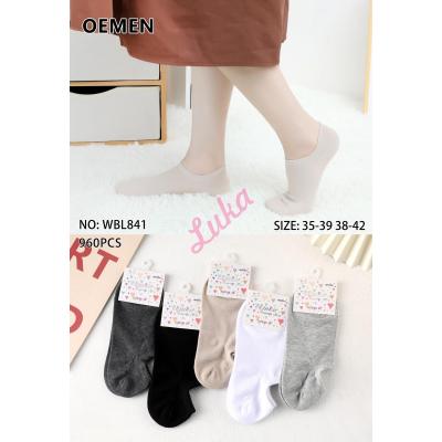 Women's low cut socks Oemen WBL841
