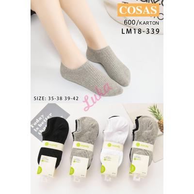 Women's low cut socks Cosas LM18-339