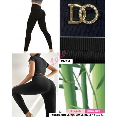 Women's black leggings 99620