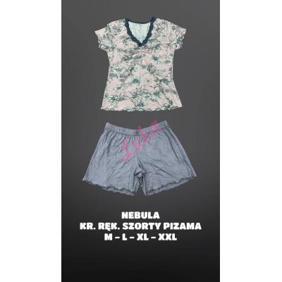 Women's turkish pajamas Nebula 2525M