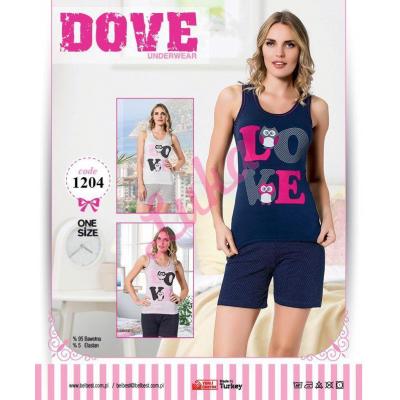 Women's turkish pajamas Dove 1204