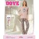 Women's turkish pajamas Dove 5702