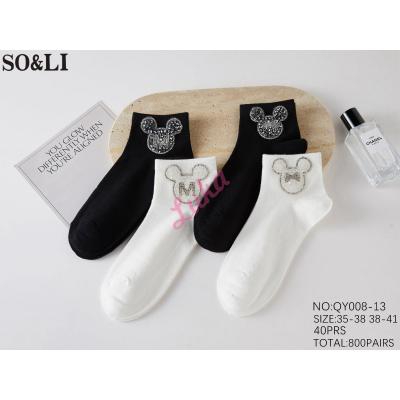 Women's Socks So&Li QY008-10