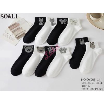 Women's Socks So&Li QY008-14