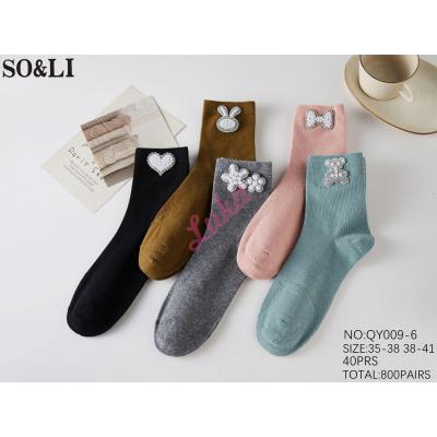 Women's Socks So&Li QY008-14