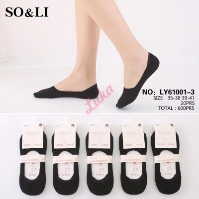 Women's ballet socks So&Li LY61001-3