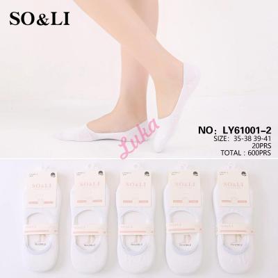 Women's ballet socks So&Li LY61001-2
