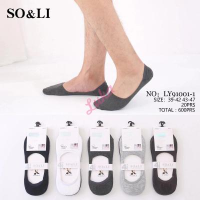 Men's ballet socks So&Li LY91001-1