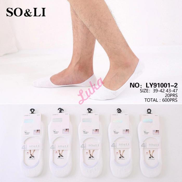 Men's ballet socks So&Li LY91001-1