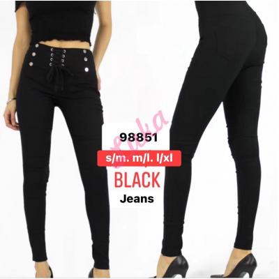 Women's black pants 98851