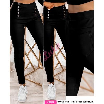 Women's black pants 9942