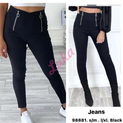 Women's black pants 98881