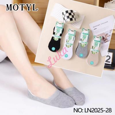 Women's bamboo low cut socks QJ 2025-28