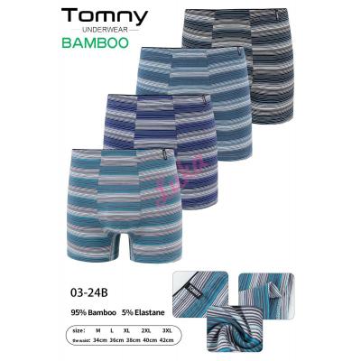 Men's boxer shorts bamboo Tomny 03-24b