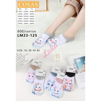 Women's low cut socks Cosas LM23-125