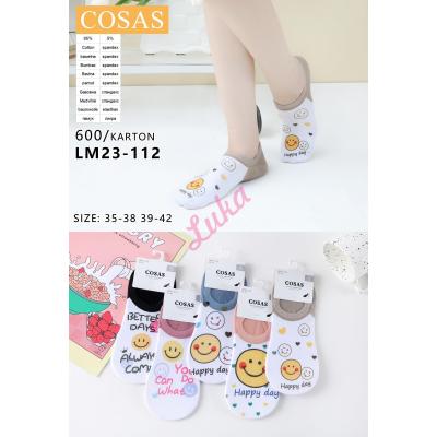 Women's low cut socks Cosas LM23-112