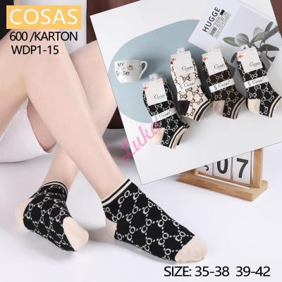 Women's low cut socks Cosas WDP1-15