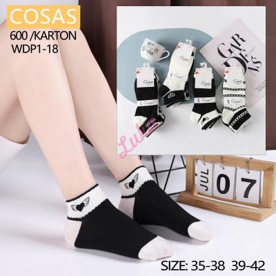 Women's low cut socks Cosas WDP1-18