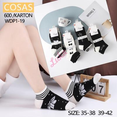 Women's low cut socks Cosas WDP1-19