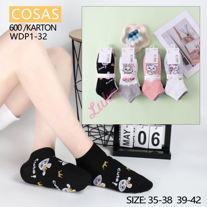 Women's low cut socks Cosas WDP1-31