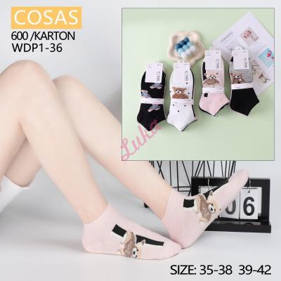 Women's low cut socks Cosas WDP1-36