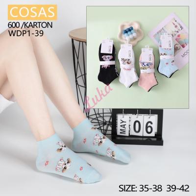 Women's low cut socks Cosas WDP1-39