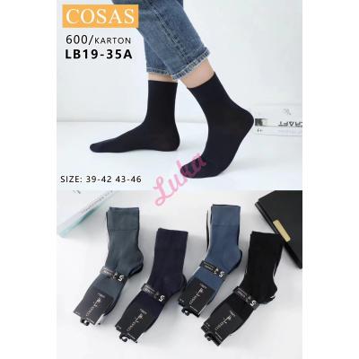 Men's bamboo socks Cosas LB19-35A