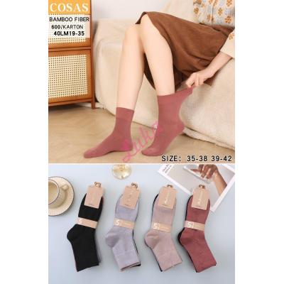 Women's socks bamboo Cosas 40LM19-35