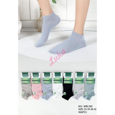 Women's low cut socks bamboo Oemen WBL300