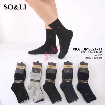 Men's socks SO&LI DM3021-11