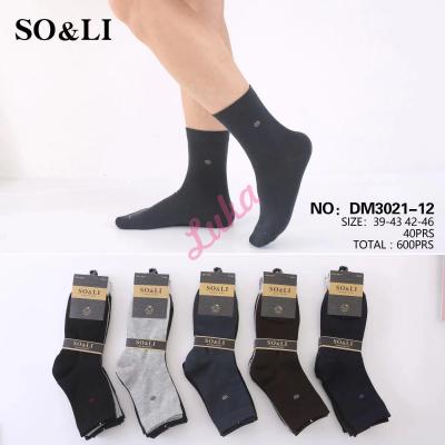 Men's socks SO&LI DM3021-12