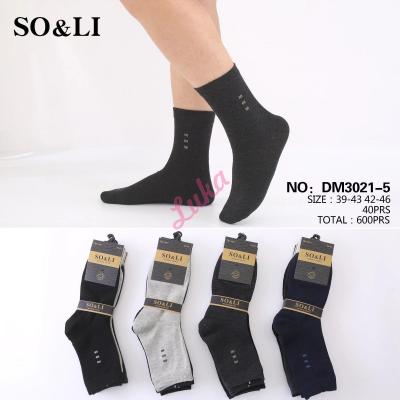 Men's socks SO&LI DM3021-5