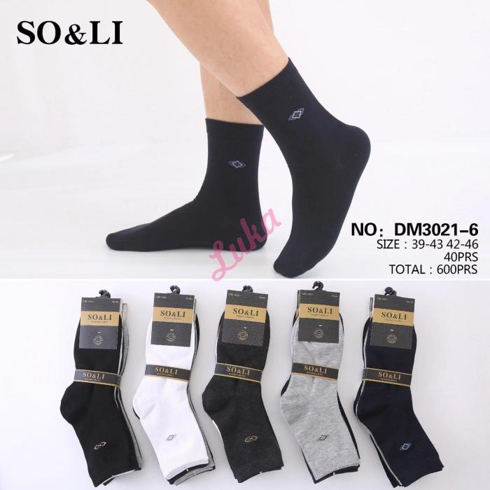 Men's socks SO&LI DM3021-5