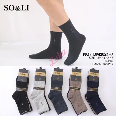 Men's socks SO&LI DM3021-7