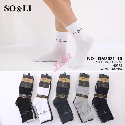 Men's socks SO&LI DM3021-10