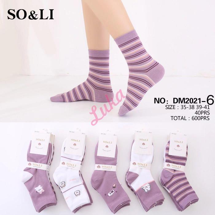 Women's Socks So&Li DM2021-3