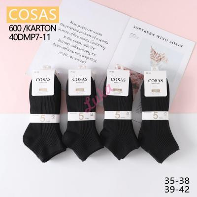 Women's low cut socks Cosas 40DMP7-11