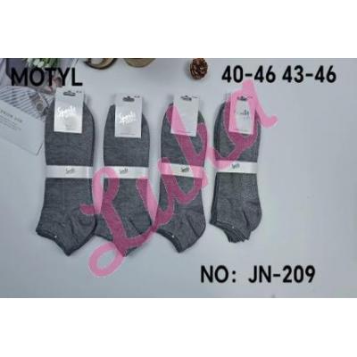 Men's low cut socks Motyl 209