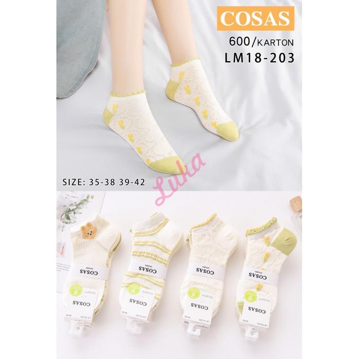 Women's low cut socks Cosas LM18-20