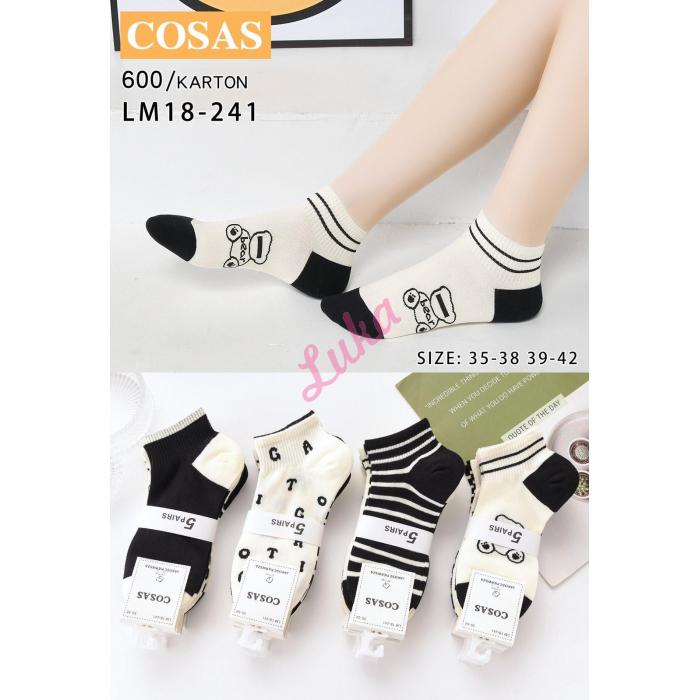 Women's low cut socks Cosas LM18-240