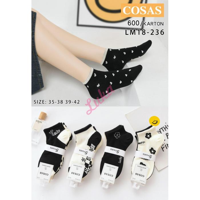 Women's low cut socks Cosas LM18-