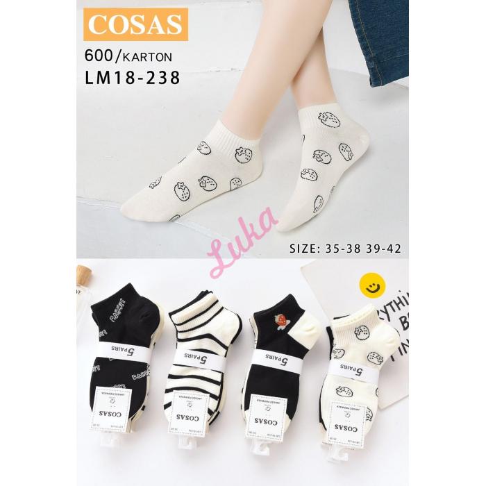 Women's low cut socks Cosas LM18-237