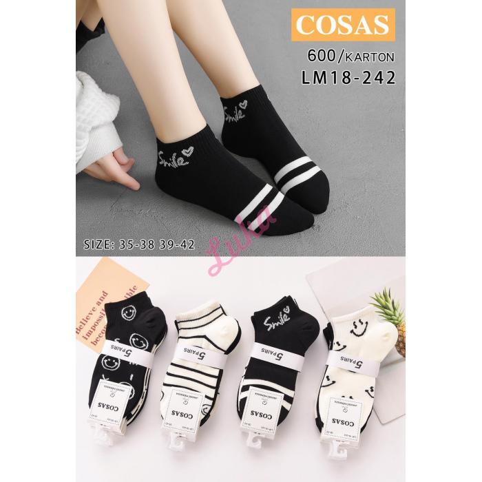 Women's low cut socks Cosas LM18-241