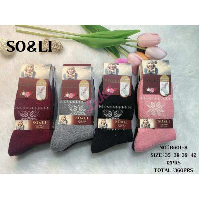 Women's Socks So&Li Angora B601-2