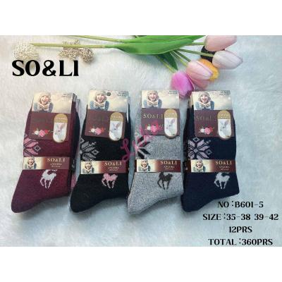 Women's Socks So&Li Angora B601-4