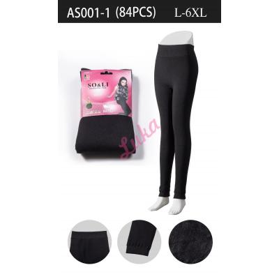 Women's warm leggings SO&LI AS001-1